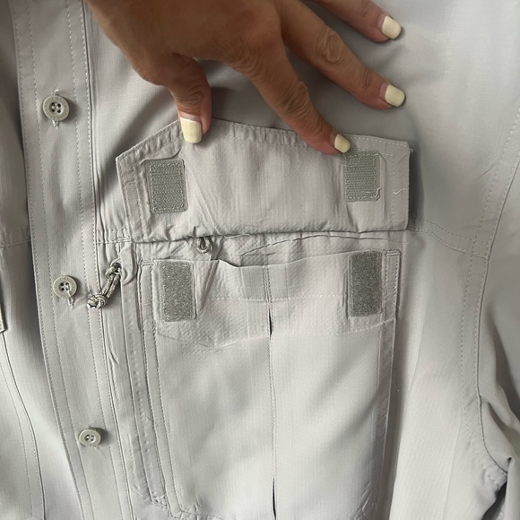 Eddie Bauer Men’s Long Sleeve Performance Fishing Shirt - Picture 5 of 8